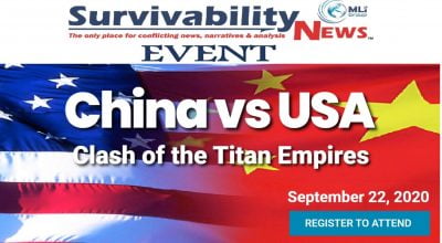 Review Survivability News special Event synopsis which took place September 22, 2020. 